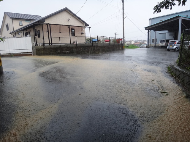 コメショウ　平成２４年７月２０日　大雨・洪水・雷注意報