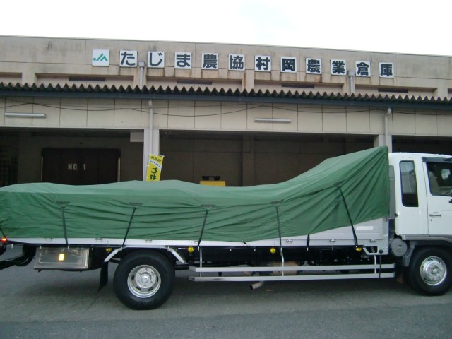 ＪＡたじま　村岡倉庫　コメショウ　トラック