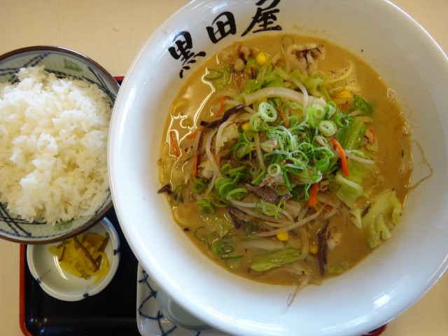 黒田屋 基山店　ちゃんぽん　大ごはん　コメショウ　今日のお昼ごはん