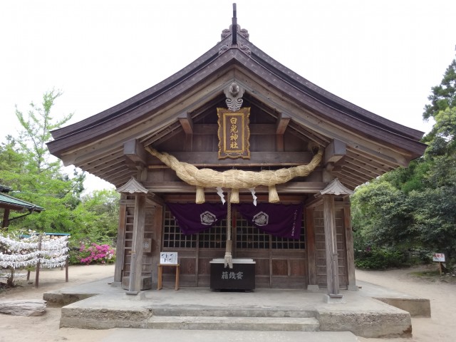 コメショウ　鳥取県鳥取市白兎　白兎神社 拝殿