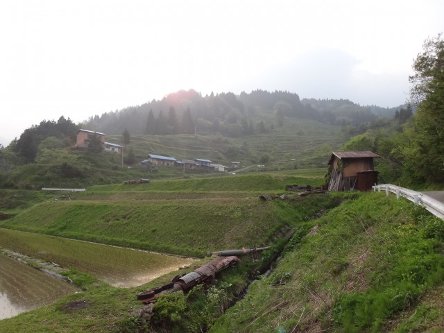 兵庫県但馬　美方郡香美町村岡区熊波　熊波の棚田　コメショウ