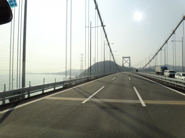 コメショウ 関門橋 下り線 コメショウ 関門橋 下り線