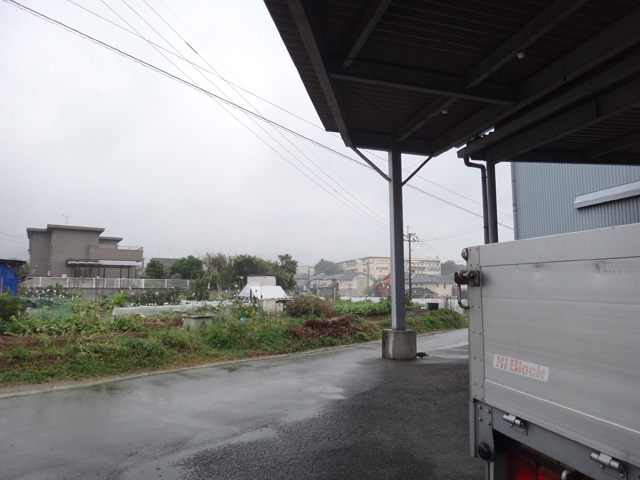 株式会社日食　平成２４年１０月１７日　水曜日　雨のお天気