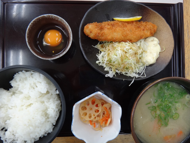 株式会社日食　今日のお昼ごはん　九州自動車道　北熊本サービスエリア(下り線)　熊本県熊本市　豚汁定食　５００円