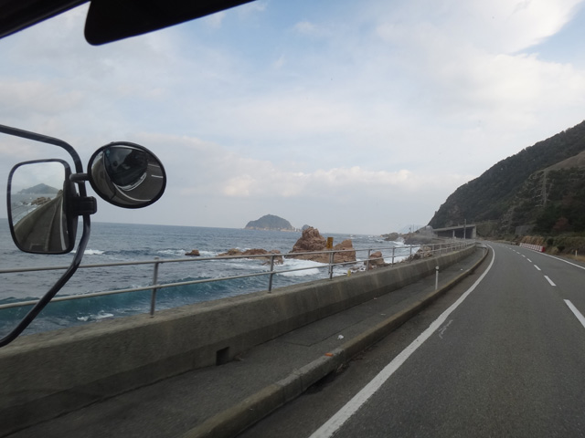 株式会社日食 国道191号線 山口県阿武郡阿武町 日本海 株式会社日食 国道191号線 山口県阿武郡阿武町 日本海
