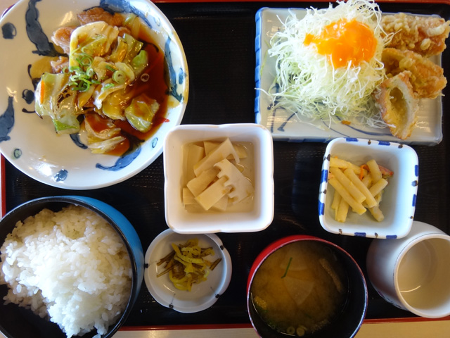 日替わり定食　６３０円　株式会社日食　今日のお昼ごはん　黒田屋　基山店　佐賀県三養基郡基山町