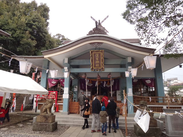 株式会社日食　初詣　住吉神社　長崎市住吉町