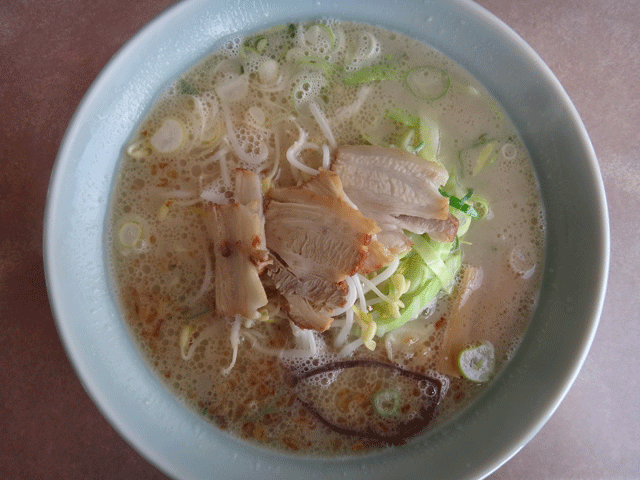 株式会社日食　今日のお昼ごはん　ざぼんラーメン スカイロード溝辺店　鹿児島県霧島市溝辺町