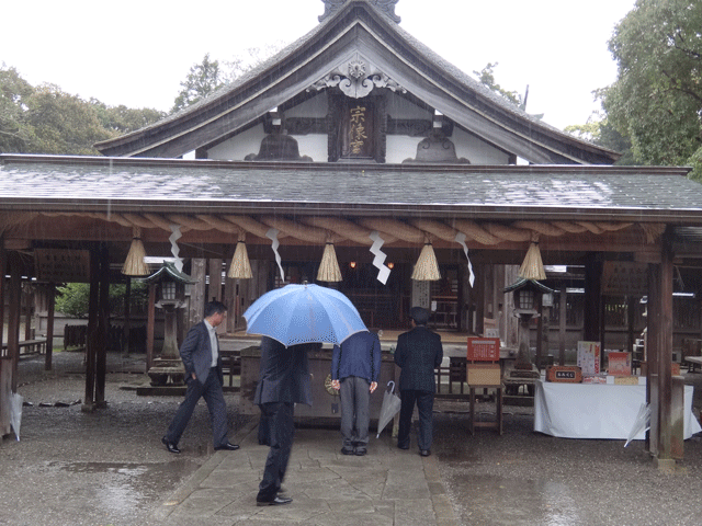 株式会社日食　食材料理研究会　２日目　宗像大社　福岡県宗像市田島