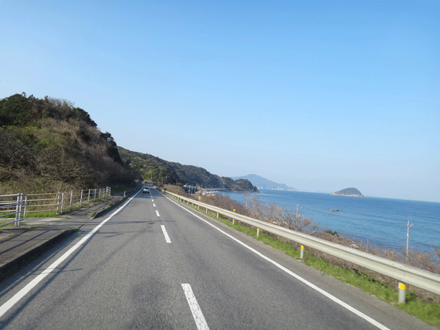 株式会社日食　国道１９１号線　山口県阿武郡阿武町　日本海