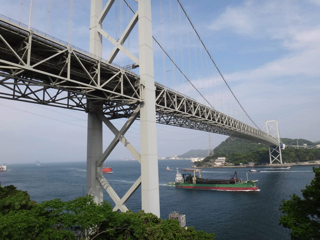 株式会社日食　関門橋　関門自動車道　福岡県北九州市門司区　山口県下関市