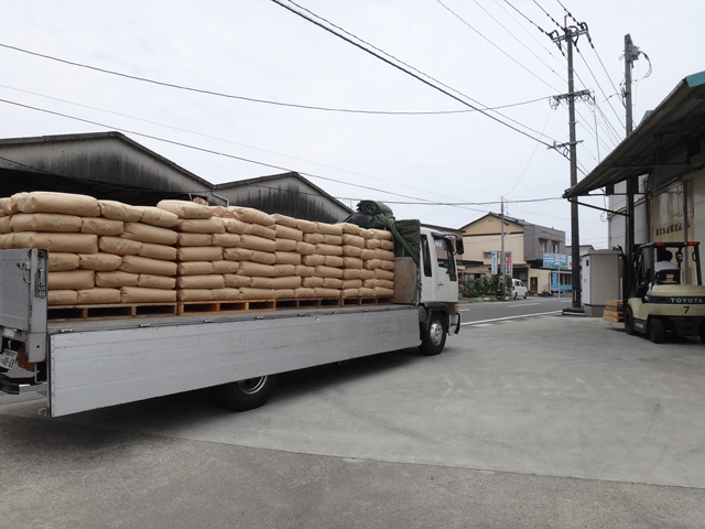 株式会社日食　熊本県八代市　玄米引取り　２４年産　ヒノヒカリ