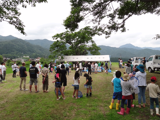 株式会社日食　島根県鹿足郡吉賀町注連川　注連川の糧　第７回　生き物調査