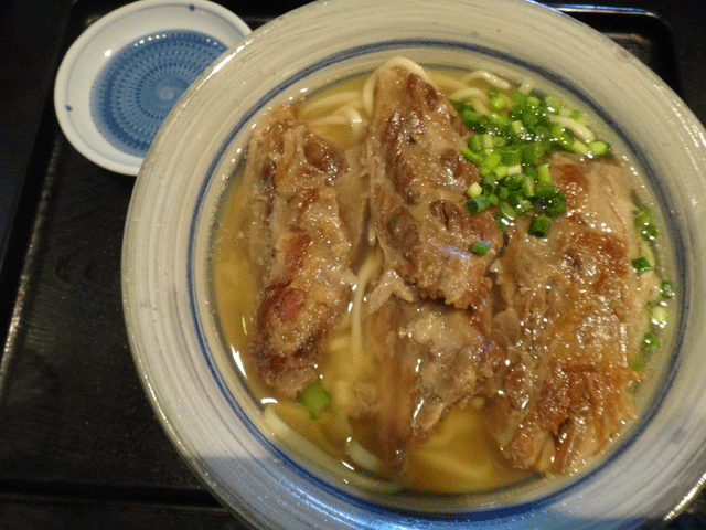 株式会社日食　今日のお昼ごはん　守礼そば　沖縄県那覇市高良3-7-27　軟骨ソーキそば　大