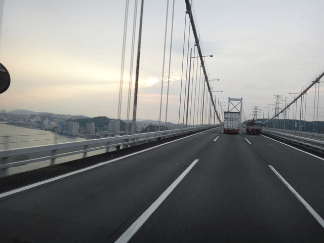 株式会社日食　関門橋　関門自動車道　福岡県北九州市門司区　山口県下関市