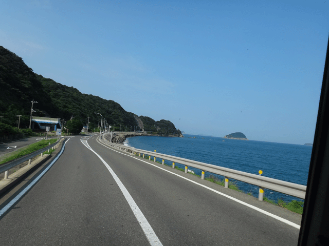 株式会社日食　国道１９１号線　山口県阿武郡阿武町　日本海