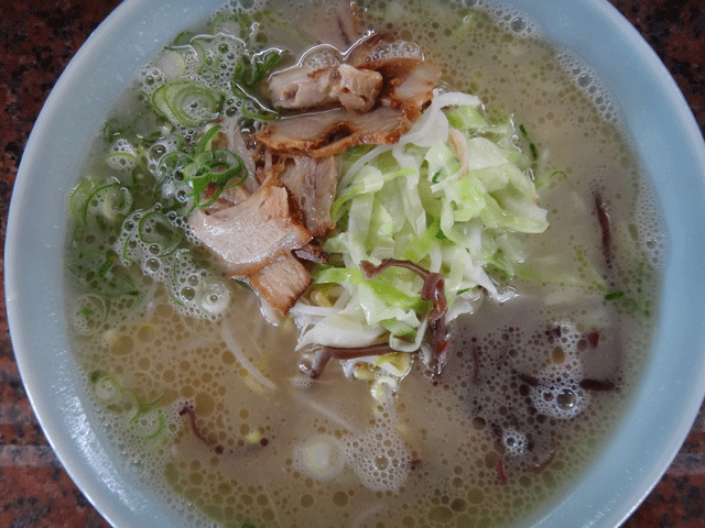 株式会社日食　今日のお昼ごはん　ざぼんラーメン スカイロード溝辺店　鹿児島県霧島市溝辺町　