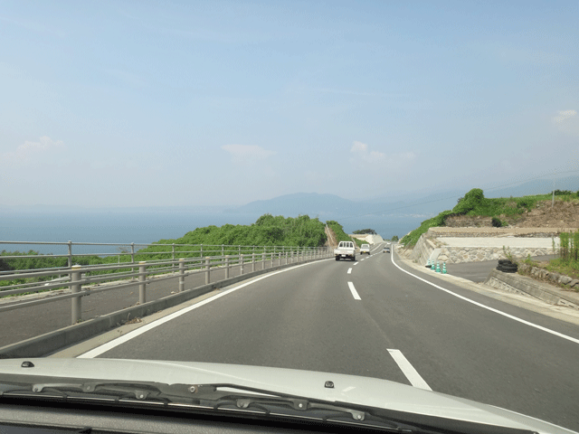 株式会社日食　県道３０号線　長崎県雲仙市小浜町金浜　