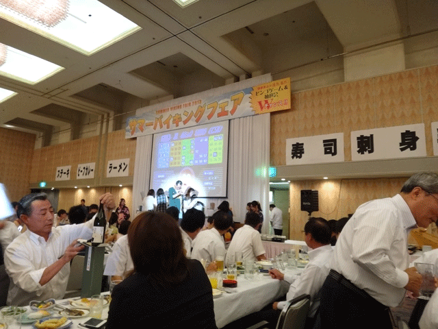 株式会社日食　福岡リーセントホテル　サマーバイキング　福岡県福岡市東区箱崎