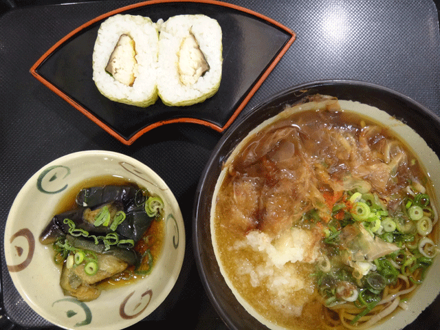 株式会社日食　今日のお昼ごはん　越前おろしそば　北陸道　南条ＳＡサービスエリア　下り　福井県 南条郡南越前町