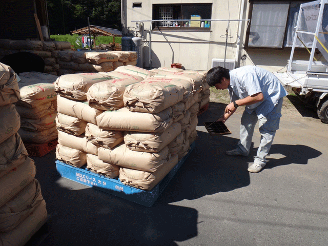 株式会社日食　初検査　２５年産　新米コシヒカリ　島根県鹿足郡吉賀町　注連川の糧　特選吉賀米倶楽部