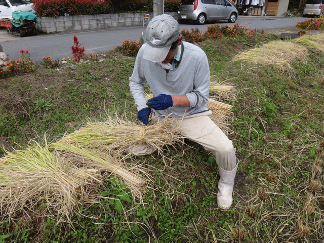 株式会社日食　はで干し講習会＆収穫祭　注連川の糧　島根県鹿足郡吉賀町注連川