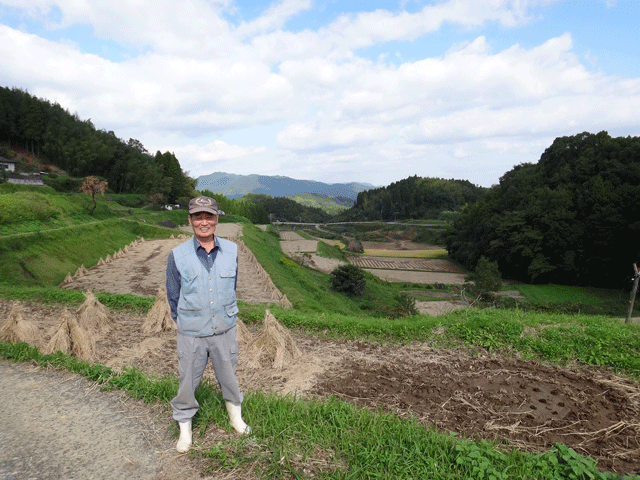 株式会社日食　大分県竹田市米納　橋本公憲さん　米納の棚田　２５年産　新米ヒノヒカリ　産地特選米