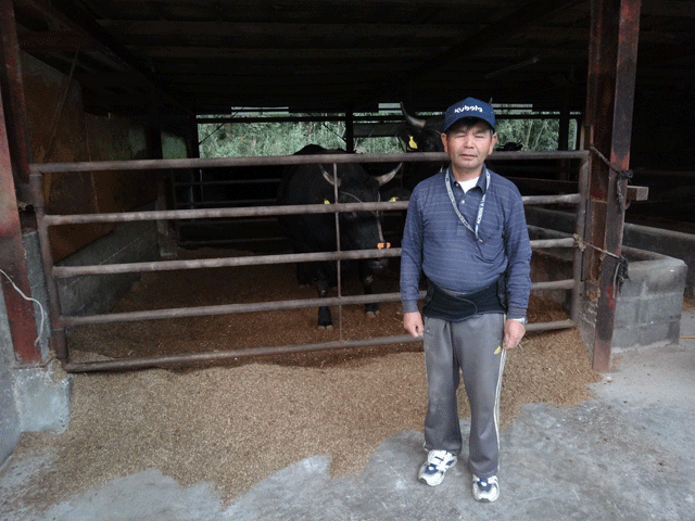 株式会社日食　山香有機の会　大分県杵築市山香町広瀬　牧野三男さん