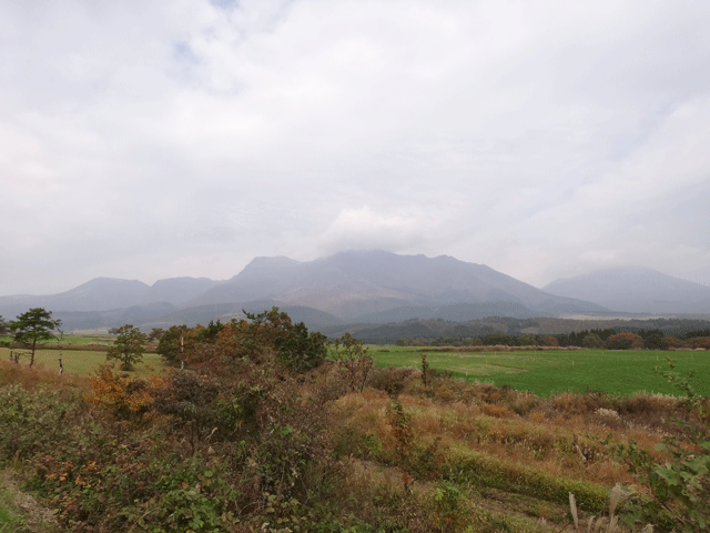 株式会社日食　国道４４２号線　大分県竹田市久住町　　阿蘇五岳　くじゅう連山