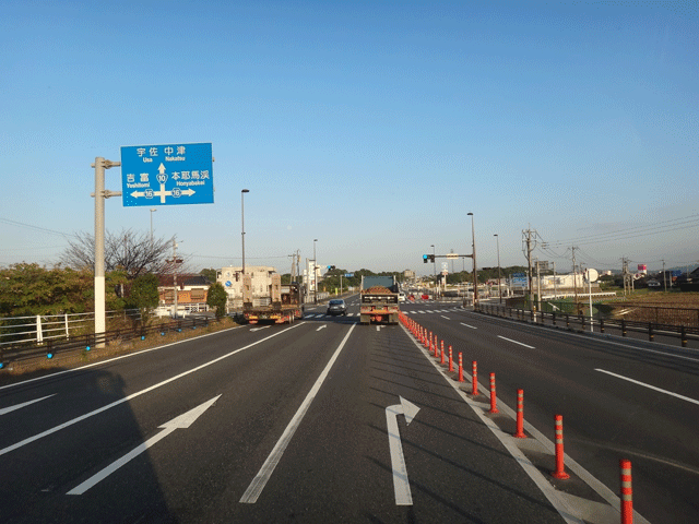 株式会社日食　国道１０号線　福岡県築上郡上毛町　唐原交差点