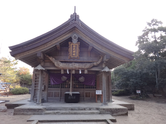 株式会社日食　鳥取県鳥取市白兎　白兎神社　拝殿