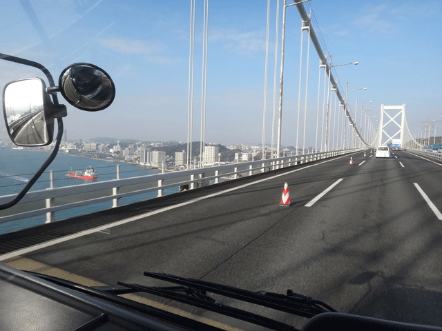 株式会社日食　関門橋　関門自動車道　福岡県北九州市門司区　山口県下関市