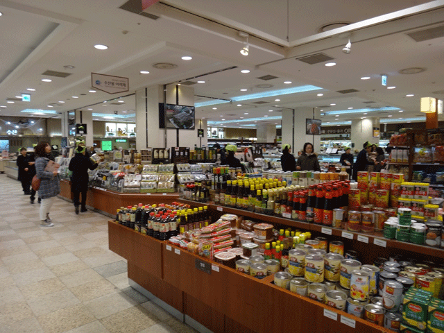 株式会社日食　食材料理研究会　韓国　釜山　釜山市釜山鎮区釜田洞　ロッテ百貨店　釜山本店