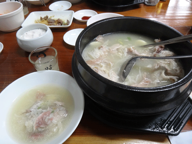 株式会社日食　食材料理研究会　韓国　釜山　大宮参鶏湯　釜山市中区中央洞３街