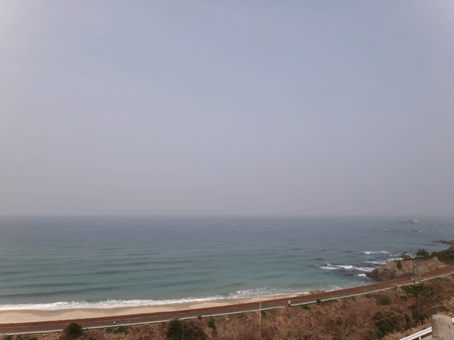 株式会社日食　国道９号線　島根県浜田市三隅町　日本海