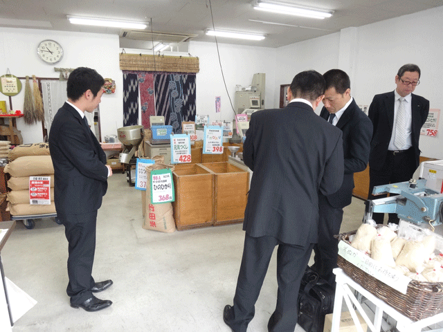 株式会社日食　お米屋さん訪問　福岡市南区