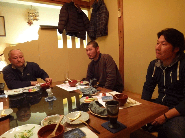 株式会社日食　鹿児島市で研修会　天文館　会席料理　日本料理　右近