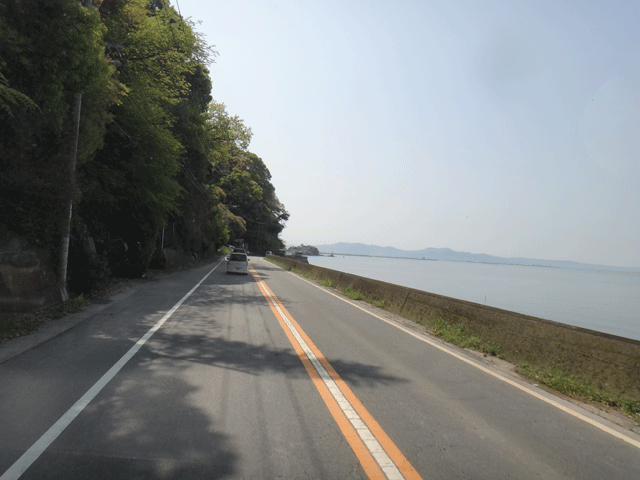 株式会社日食　国道５０１号線　熊本県熊本市西区松尾町　　有明海　島原半島　雲仙