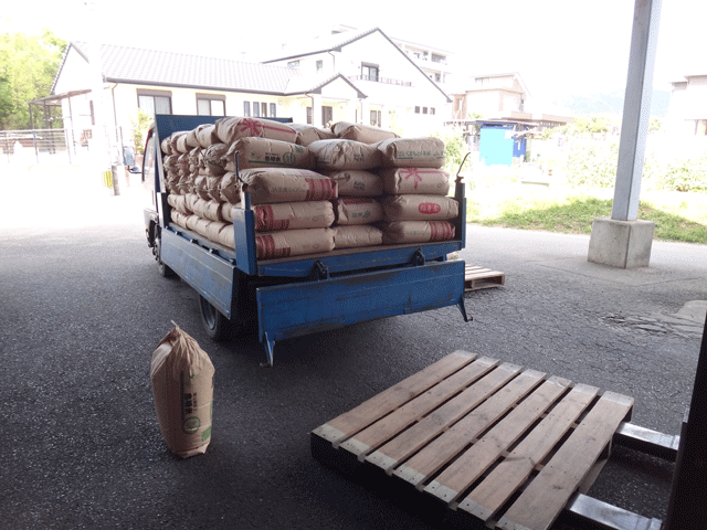 株式会社日食　２５年産　夢つくし　福岡県糟屋郡篠栗町　農家さん持ち込み