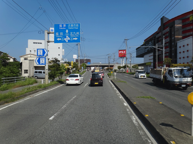 株式会社日食　福岡県古賀市　県道３５号線　国道３号線　流交差点