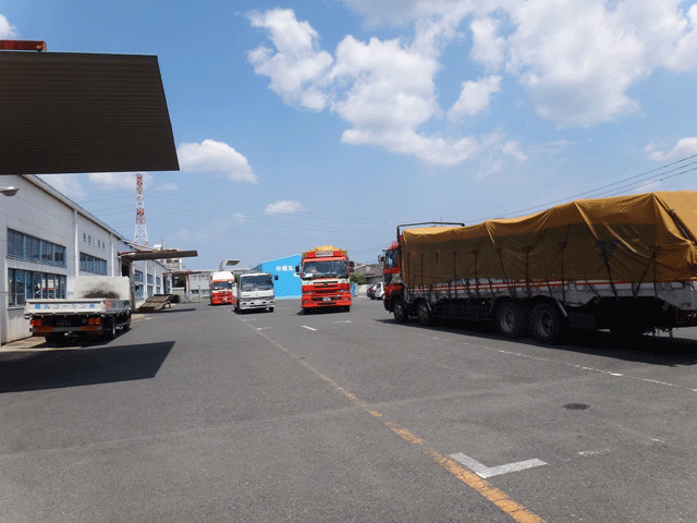 株式会社日食　福岡県遠賀郡水巻町　鶴丸コーケン倉庫　低温倉庫　玄米の入庫