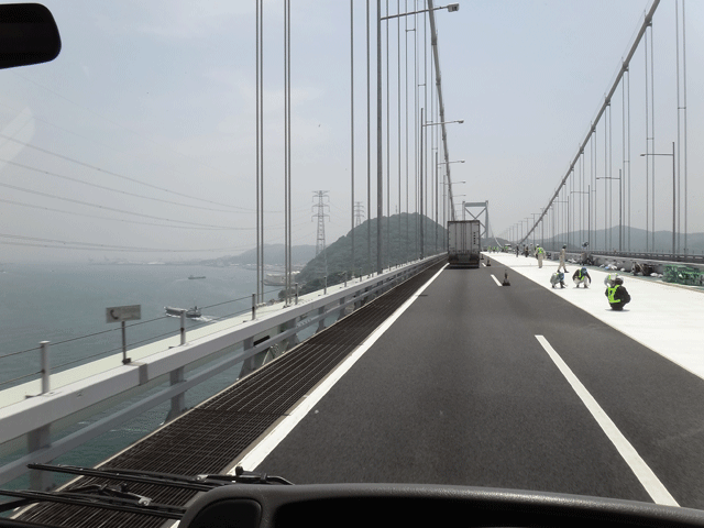 株式会社日食　関門橋　関門自動車道　福岡県北九州市門司区　山口県下関市