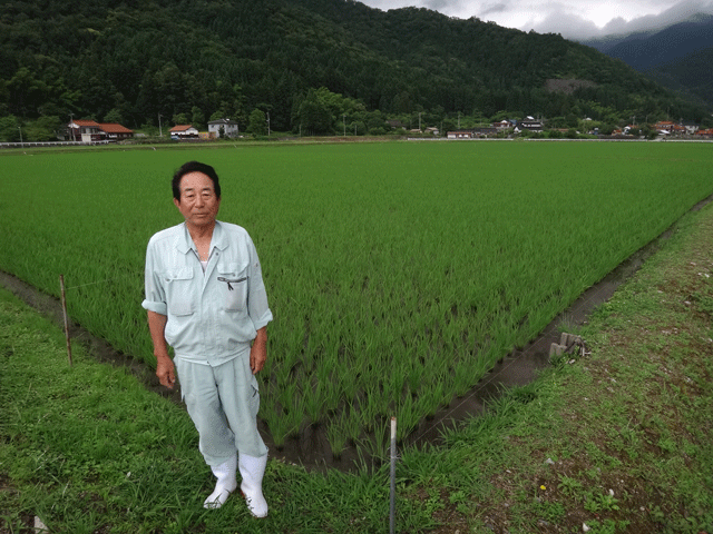 株式会社日食　注連川の糧　古泓宜應さん　島根県鹿足郡吉賀町注連川　コシヒカリ