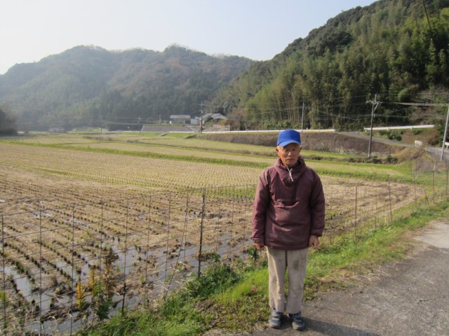 コメショウ　契約生産者　大分県杵築市山香町小武　平野正直さん