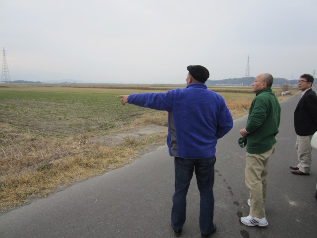 コメショウ　鹿児島県肝属郡東串良町　大幸農産　中島正幸　田んぼ視察