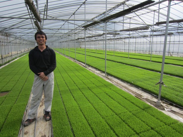 兵庫県朝来市和田山町　高本農場　高本知宜さん　コメショウ