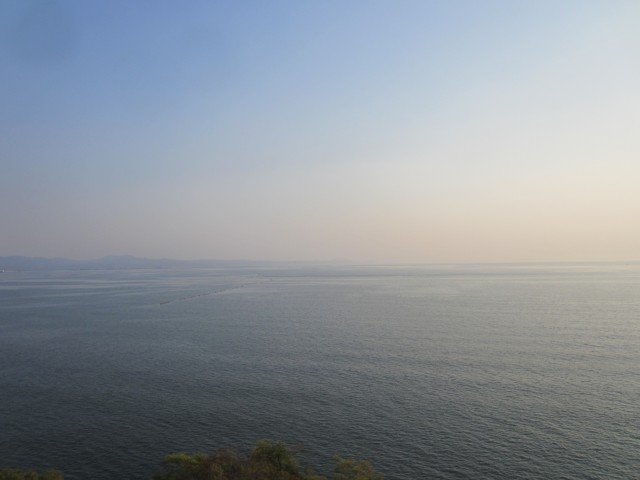 コメショウ　国道５０１号線　熊本県熊本市西区松尾町　有明海　夕日